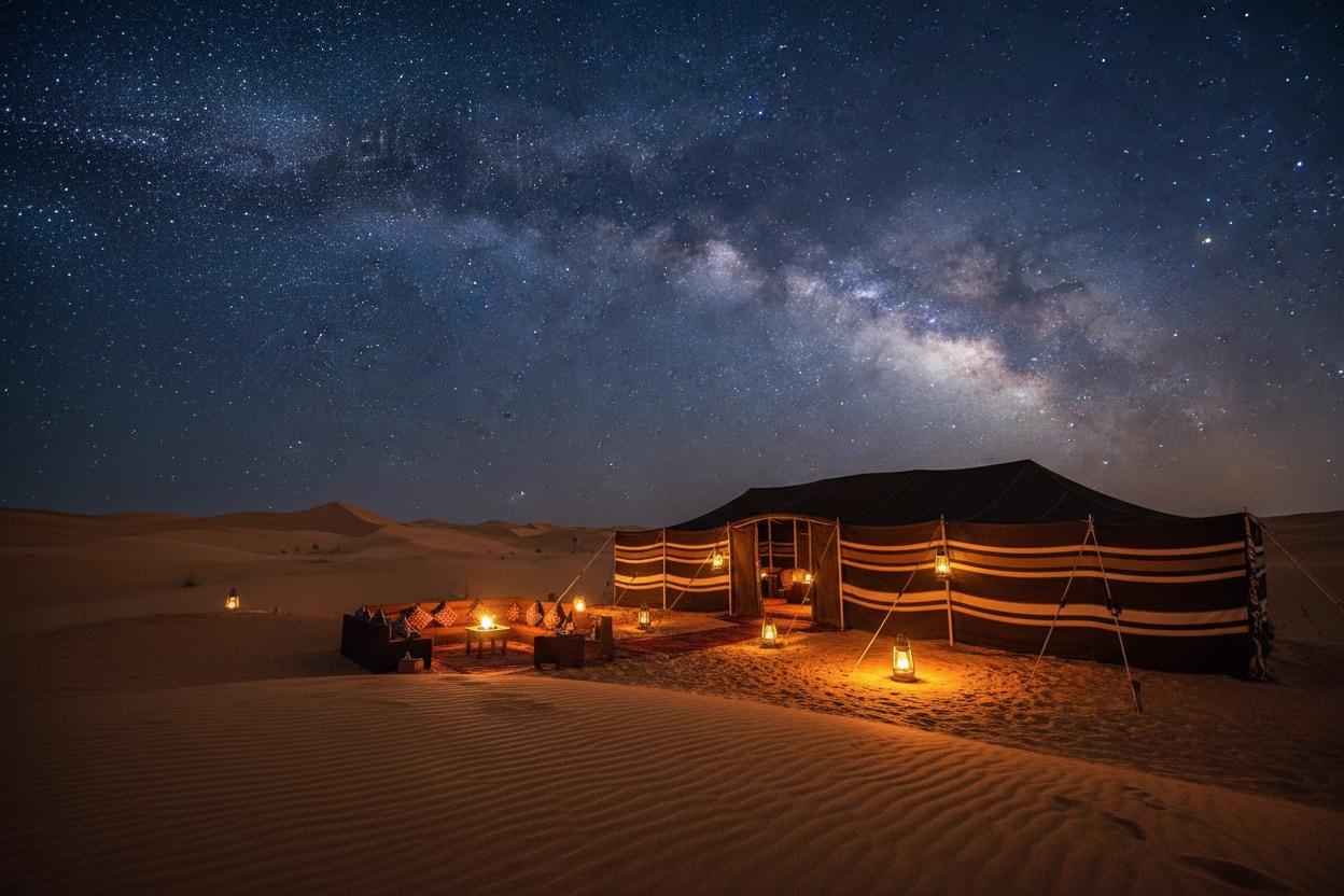Desert Nights in Oman: beneath a sky full of stars