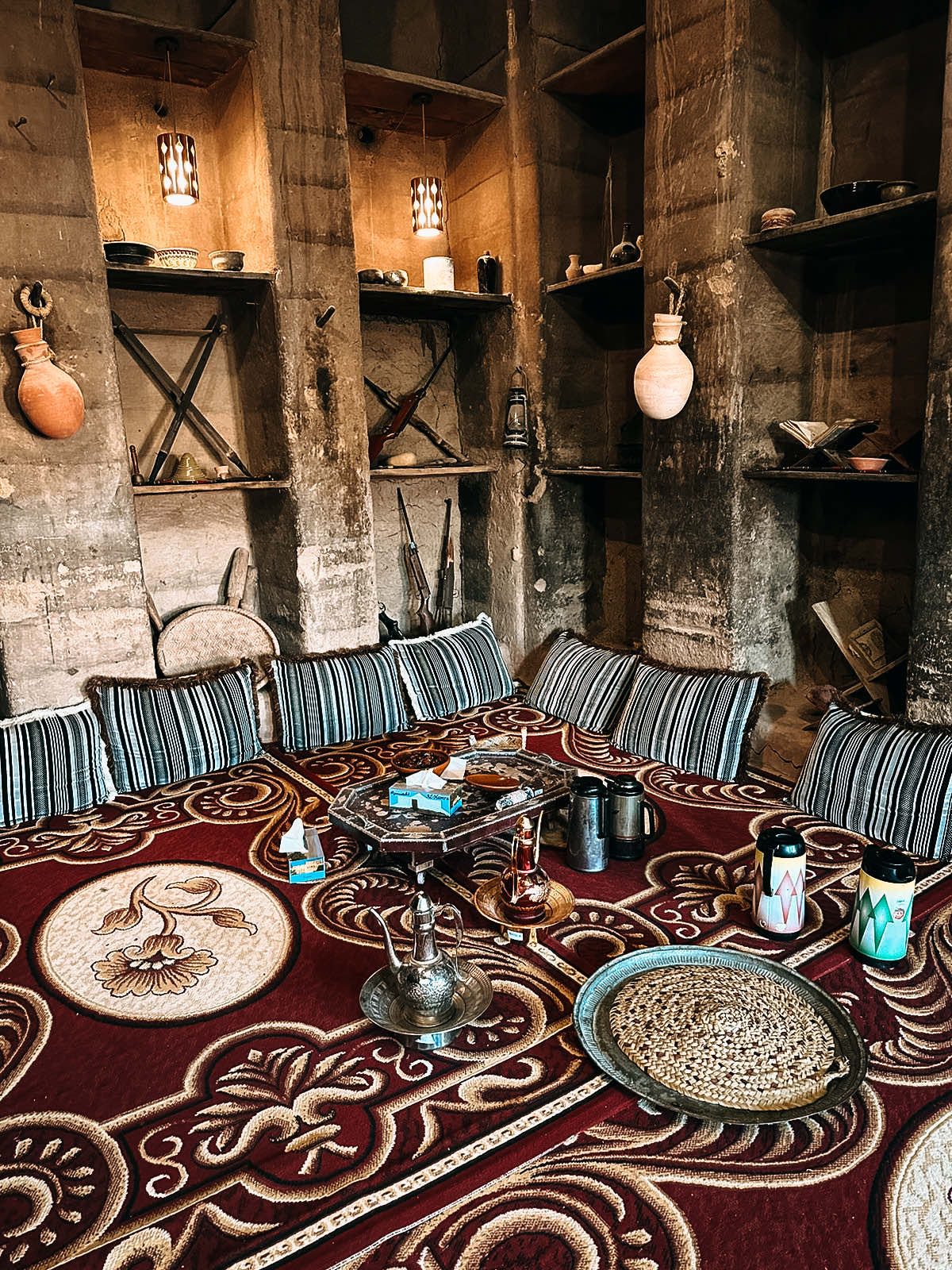 A traditional majlis: hospitality is a point of honour in Oman